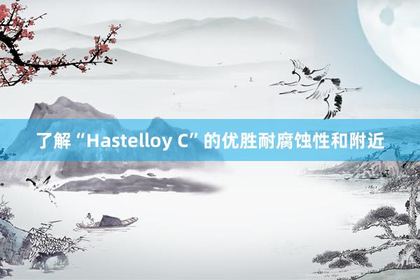 了解“Hastelloy C”的优胜耐腐蚀性和附近